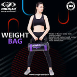 COUGAR Weight Bags for Core Abdominal Workout Strength Bag Heavy Filled Core Bag Ab Workout Men Women Crossfit Weight Squat Exercise Heavy Nylon Bag for Strength Training, 20 kg