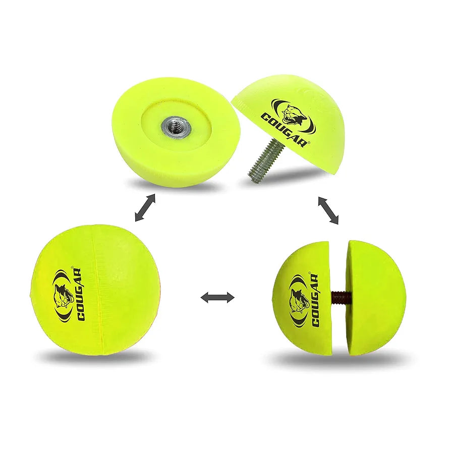 Cougar Rubber Tennis Trainer Ball Practice Single Self-Study Training Ball 