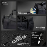 CAPO- 40 litres, Travel and Gym Duffle Bag