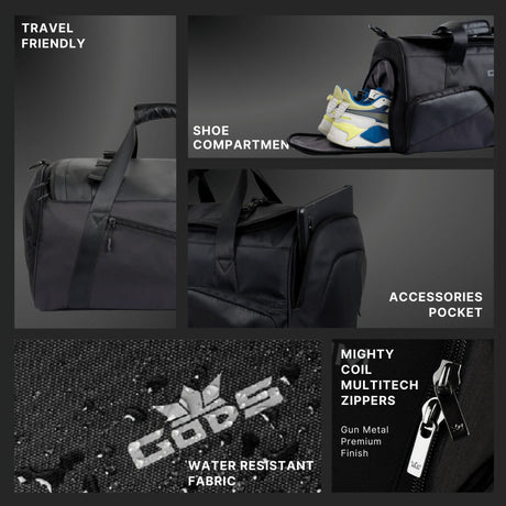 CAPO- 40 litres, Travel and Gym Duffle Bag