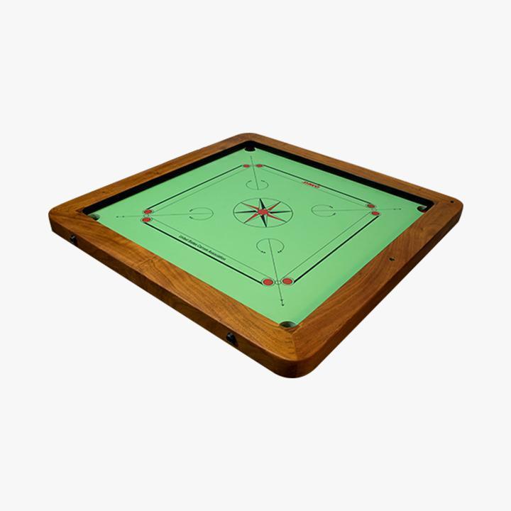 Synco Green Champion Genius Full size Carrom Board 20 mm