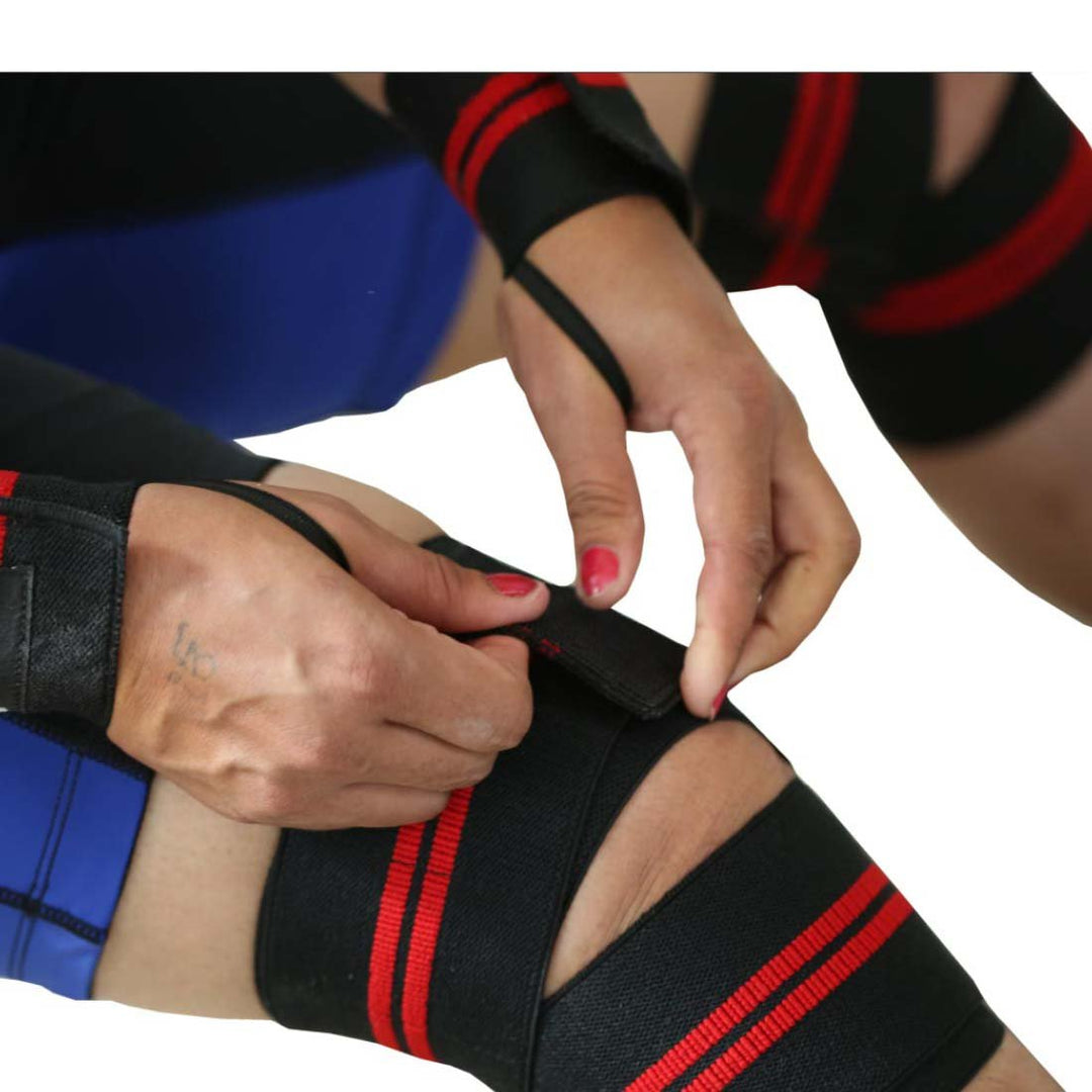 2 Line Knee Wraps – 733KW