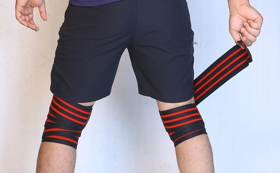 3 Line Knee Wraps - 733KW3 USI | Kibi Sports USI