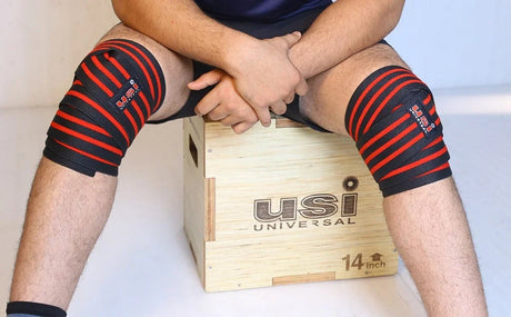 3 Line Knee Wraps - 733KW3 USI | Kibi Sports USI