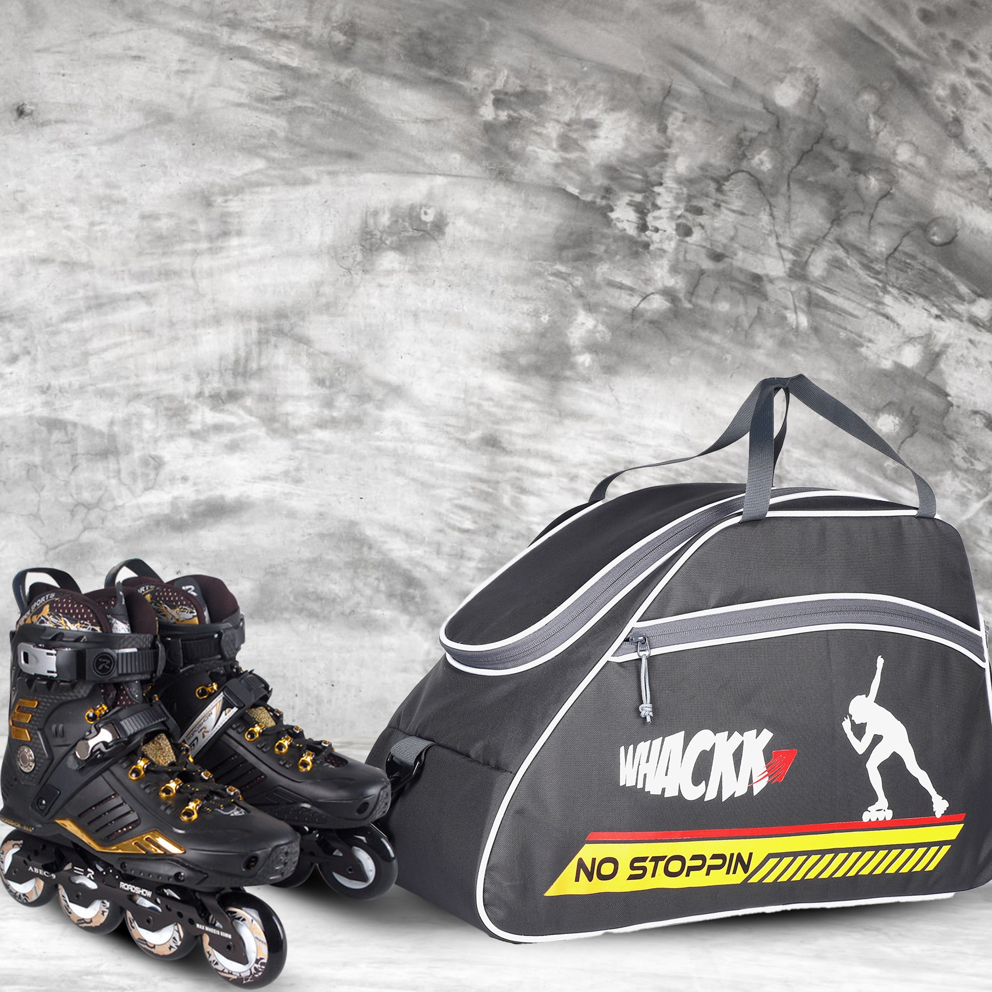 Roller Skating Kit Bag 36L Black