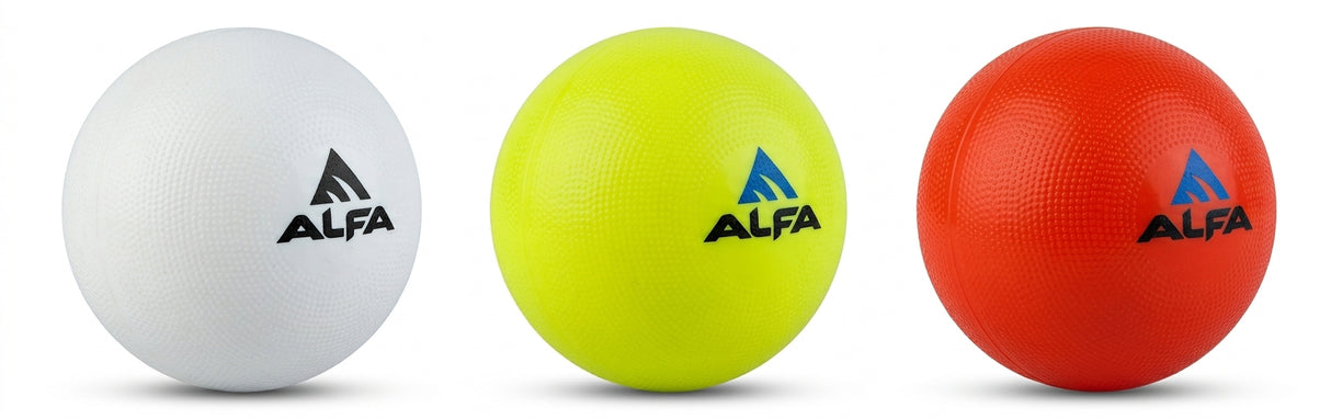 Alfa AB-93 Smooth Hockey Ball - angle