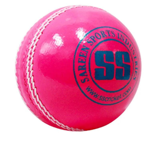 SS Ball Club Pink Cricket Ball  (Pack of 6)  | KIBI Sports - crop-closeup