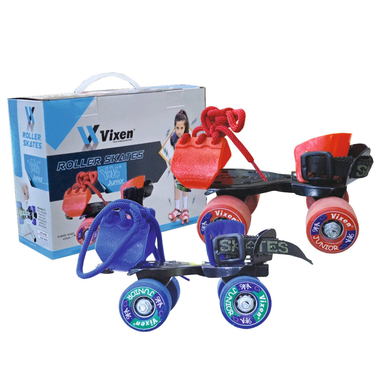 RUBBER  WHEEL 45 MM (VIXEN ROLLER SKATES YOYO)
