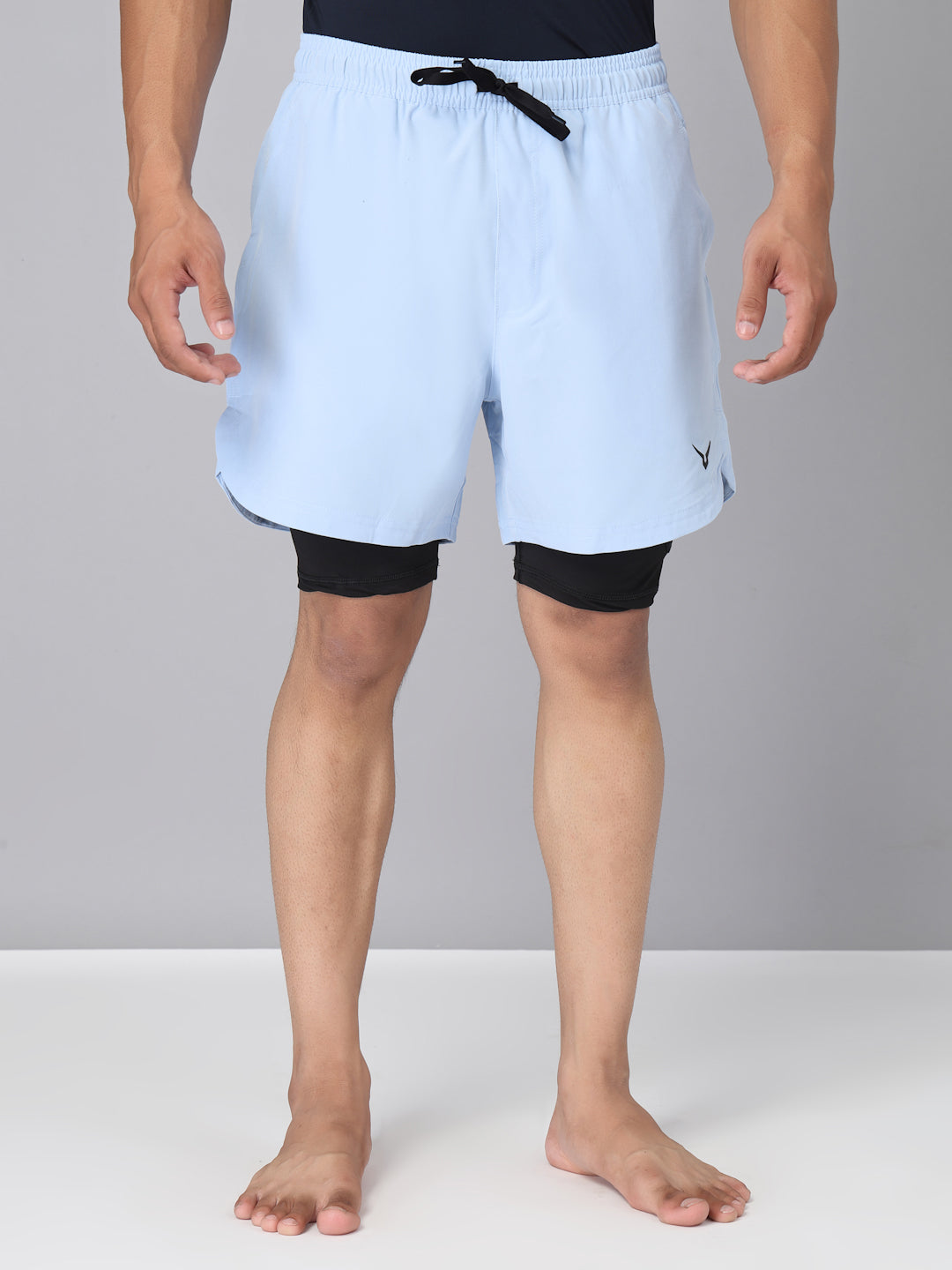 Invincible Men's Double Layered Shorts