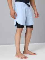 Invincible Men's Double Layered Shorts