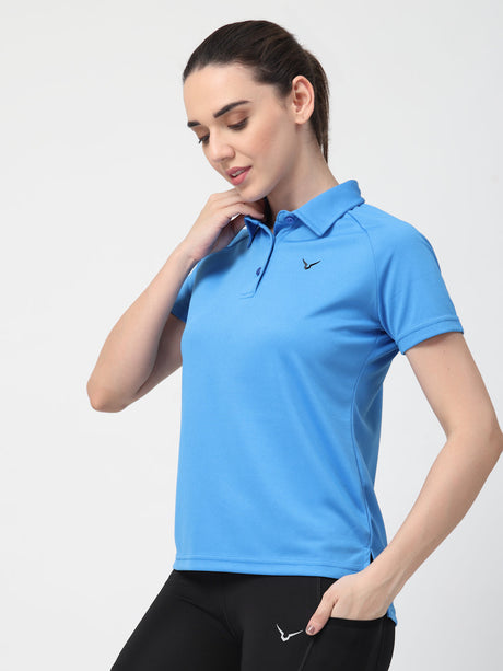 Invincible Women’s Raglan Polo T-Shirt | K.L. Mahajan & Sons (Invincible)