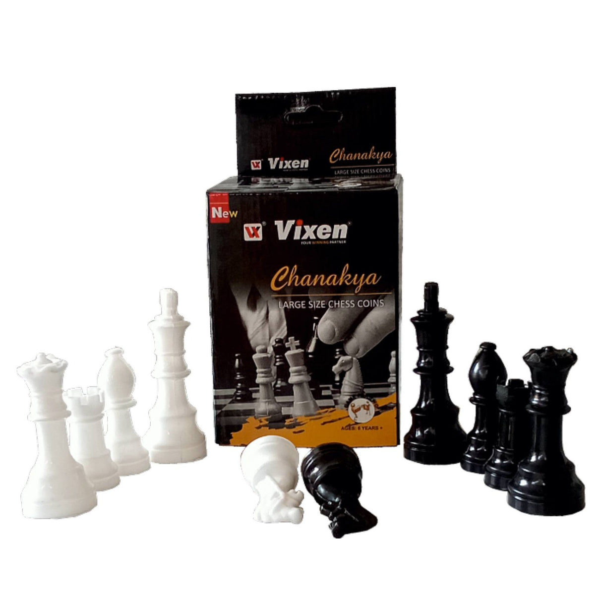 VIXEN CHESS MEN CHANAKYA
