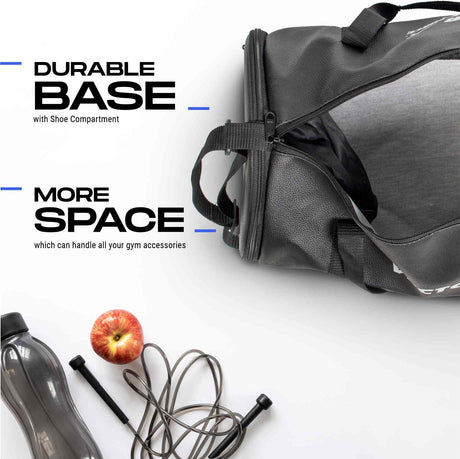 Vector X Leather Gym Bag Duffel Bag Shoulder Bag for Men and Women Carrying Gym Accessories