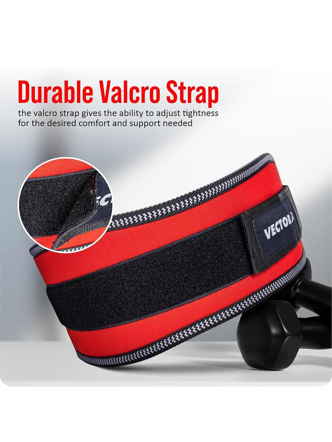 Vector X Level Up 5 Inch Weight Lifting Gym Belt Quick Locking Gym Belt Fitness Weightlifting Belt for Squats, Weightlifting and Strength Training