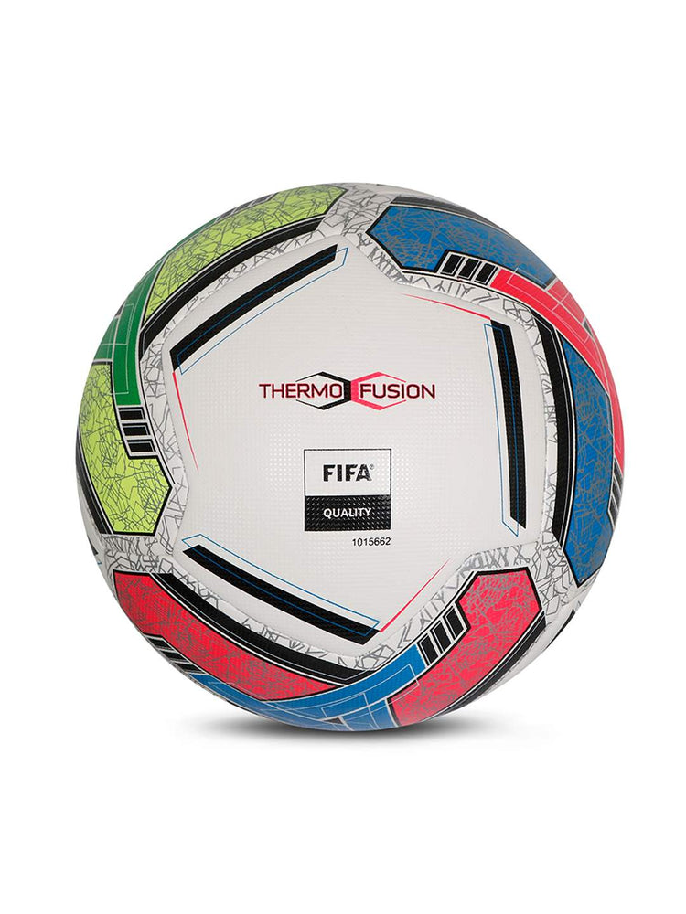 Vector X 8 Panel Trident Plus Emobsed PU Thermofused FIFA Approved Indoor/Outdoor Futsal Football with Rubber Bladder, Multicolor, Size 5, Suitable for Match and Training for Adults