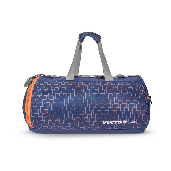 Vector X Vibe 26 LTR Duffle Gym Bag for Men & Women |Adjustable Shoulder Bag |Water Resistant |Sports & Travel Bag with Shoe Compartment & Side Pocket