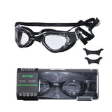 Viva Swimming Gravity Two Piece Professional Goggle with Addiional Nose Bridge Swim Goggle with Ultra Wide View Anti-Fog UV Protection for Professional Swimmers