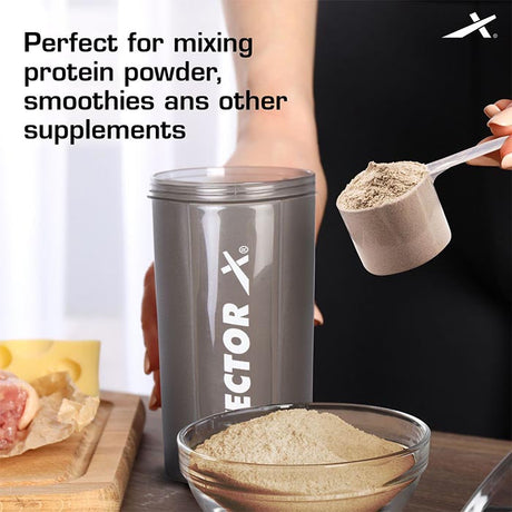 Vector X Nitro High Quality 700 ml Capacity Shaker With Strong Plastic Body Material - 0.5 PP Grade (100% BPA Free, No Toxins) Perfect for Mixing Whey Protein Powder, Smoothies and other Supplements|Gym Water Bottle with Blender Ball