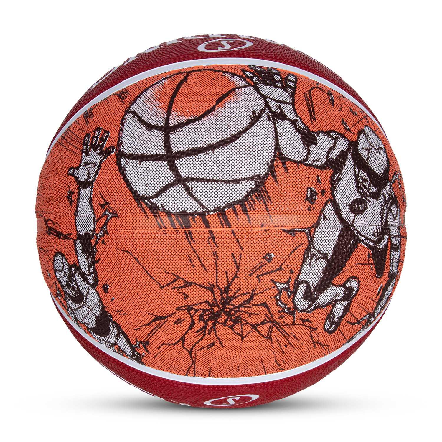 Spalding Sketch Crack Ball 84380Z, Unisex, Basketball, Blue, 7, blue