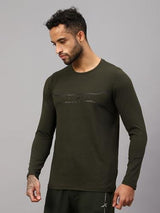 Vector X Mens Full Sleeve Round Neck Jersey/ t-shirt For Fitness Training (Silver, XXL)