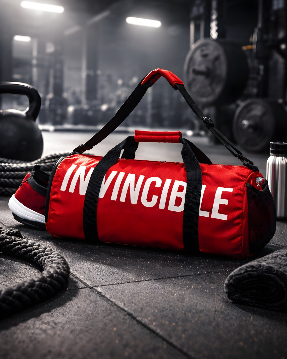 Invincible Round Gym Bag