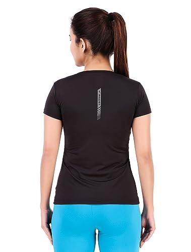 VECTOR X OGT-317 WOMEN'S SMART FIT SPORTS ROUND NECK T-SHIRTS