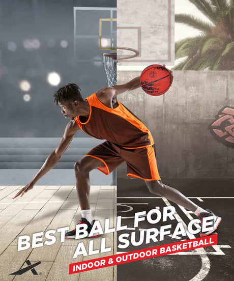 Vector X Slamfire 8 Panel Rubber Moulded Basketball|Size 7 Match Ball|Suitable for Practice Games & Training|Indoor Outdoor|Ideal for Kids, Youth & Adults|Suitable for All Surfaces (Black)