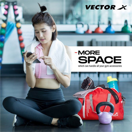 Vector X Stealth Kit Bag for Men and Women Use for Multipurpose Travel, Gym,Fitness, Hanging Organiser