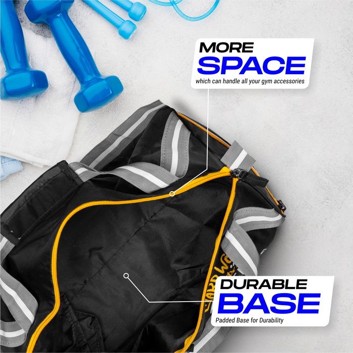 Vector X No Pain Gym Duffel 22L Sports Bag for Men and Women with Shoes Compartment Polyester | Front Utility Pocket |Durable Base | Adjustable Shoulder Strap