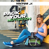 Vector X Blitz Gym Bag for Men|Gym Bag with Shoe Compartment|Gym Bag & Fitness Kit & Gym Bag