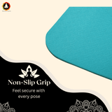 Vedam 6mm TPE Material Yoga and Exercise Mat (Blue)