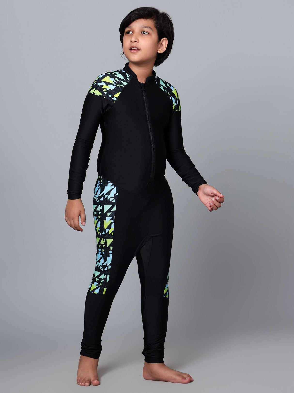 VECTOR X OKSS-298 UNISEX MULTI-SPORT FULL-LENGTH BODY SUIT IN COMPRESSION LYCRA MATERIAL