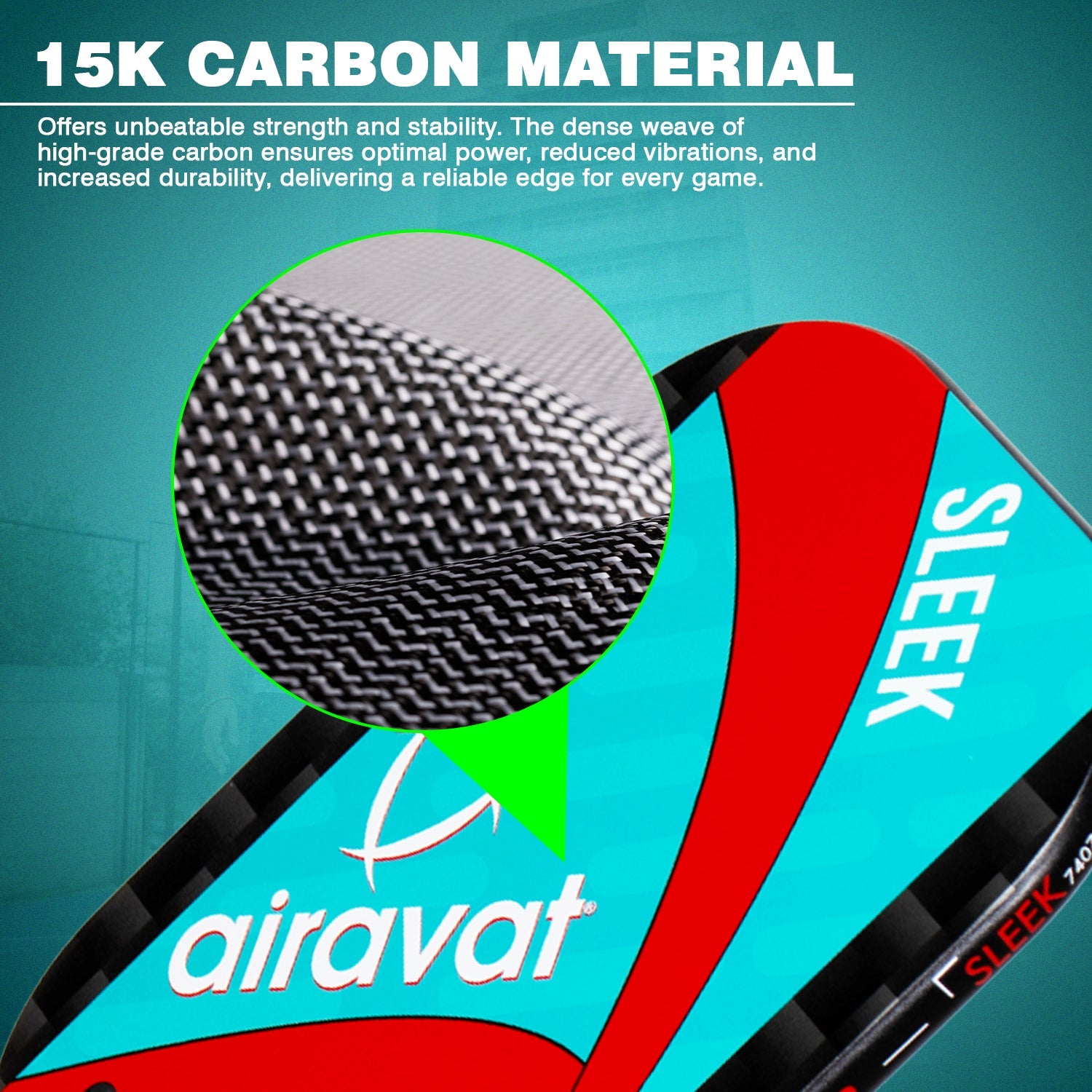 SLEEK PICKLEBALL PADDLE 7407