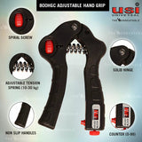 Adjustable Hand Grip With Counter (Heavy) - 800HGC USI | Kibi Sports USI