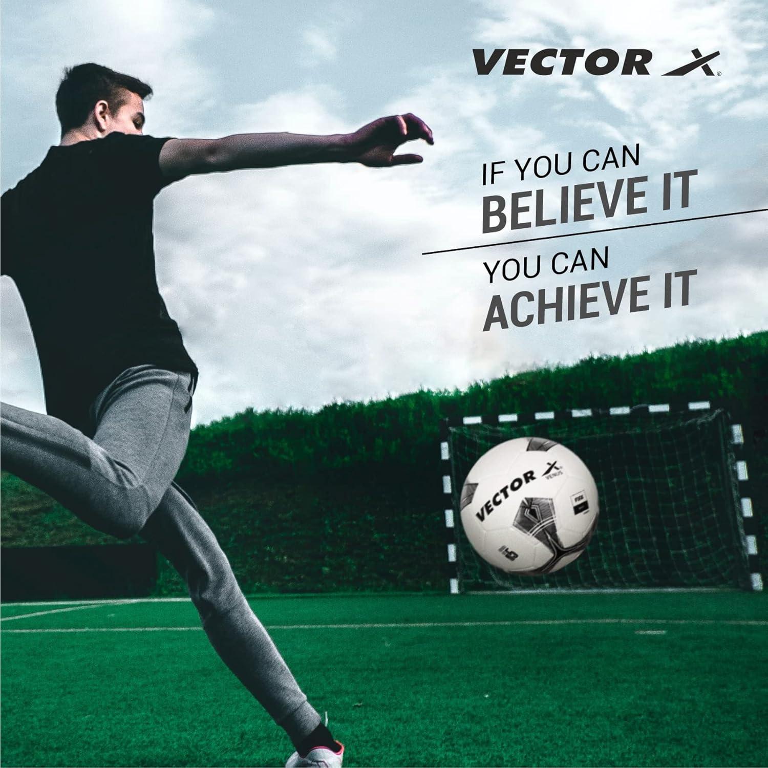 Vector X Venus TPU Machine Stitched Football- Size: 5(Pack of 1)