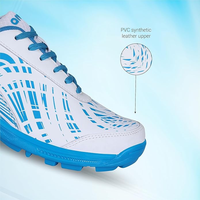 Aivin County Cricket Shoes for Men with Synthetic Leather Upper/Sports Shoes/EVA Sock Liner for Sports/Leightweight Shoe