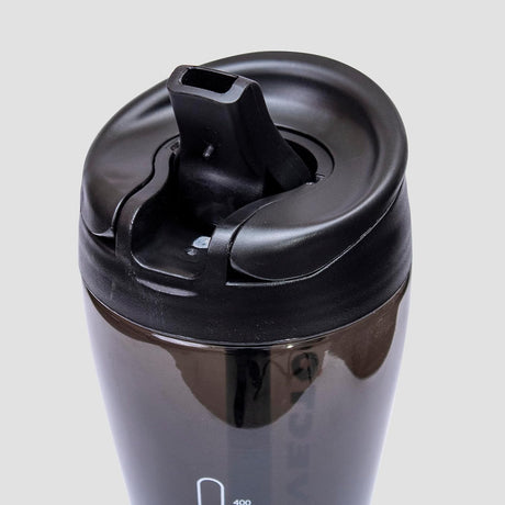Vector X Eight Shape Water Bottle Leak Proof Sipper Shaker Bottle 500 ml Shaker (Pack of 1, Black, Plastic)
