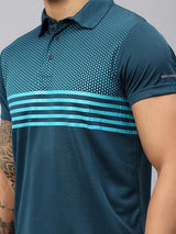 VECTOR X OMT-258 Men's Water Printed Polo T-Shirt
