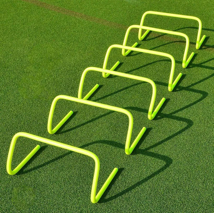Cougar Agility Flat Hurdle, Step Speed Soccer Training Hurdles, Sizes: 12", 
