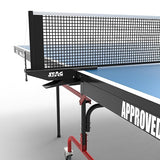 STAG GLOBAL Club Table Tennis Table | Top Thickness 19mm | 1 Table Cover, 2 TT Rackets, 6 Balls, 1 Clamp Net