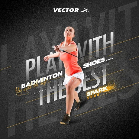 VECTOR X Spark 5000 Badminton Shoes For Men