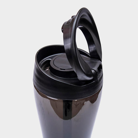 Vector X Eight Shape Water Bottle Leak Proof Sipper Shaker Bottle 500 ml Shaker (Pack of 1, Black, Plastic)