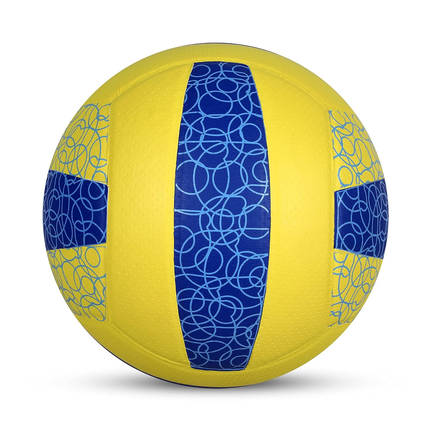AIVIN Spectre Volleyball,Volleyball Game, for Match Ball, Training Ball, Indoor, Outdoor Ball, Durable for Practice, Waterproof and Suitable for All Surface, 18 Panel, (Yellow) Size-4