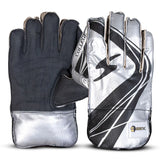RMAX Rubber & PVC Cricket Wicket Keeping Gloves - Durable Construction, Superior Grip, High-Density Finger Protection, Ergonomic Design for Enhanced Flexibility and Comfort, 