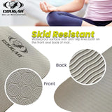 COUGAR Nirvana Yoga Mats For Men Women Exercise mat for home workout gym mat Anti Slip Yoga mat Kids- 8 mm