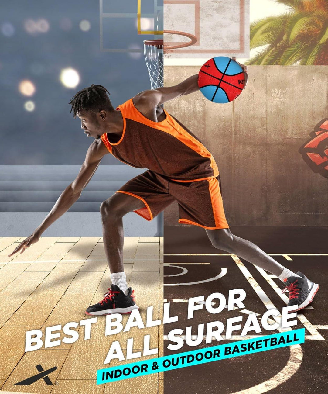 Vector X SPEED Basketball with Free Air Needle with Pump  (Size-7)