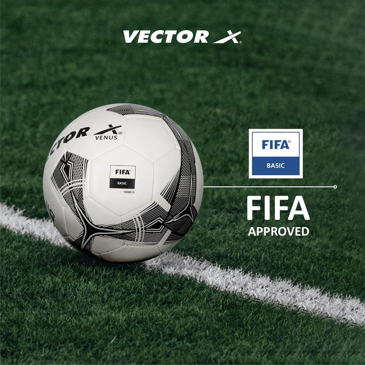 Vector X Venus TPU Machine Stitched Football- Size: 5(Pack of 1)