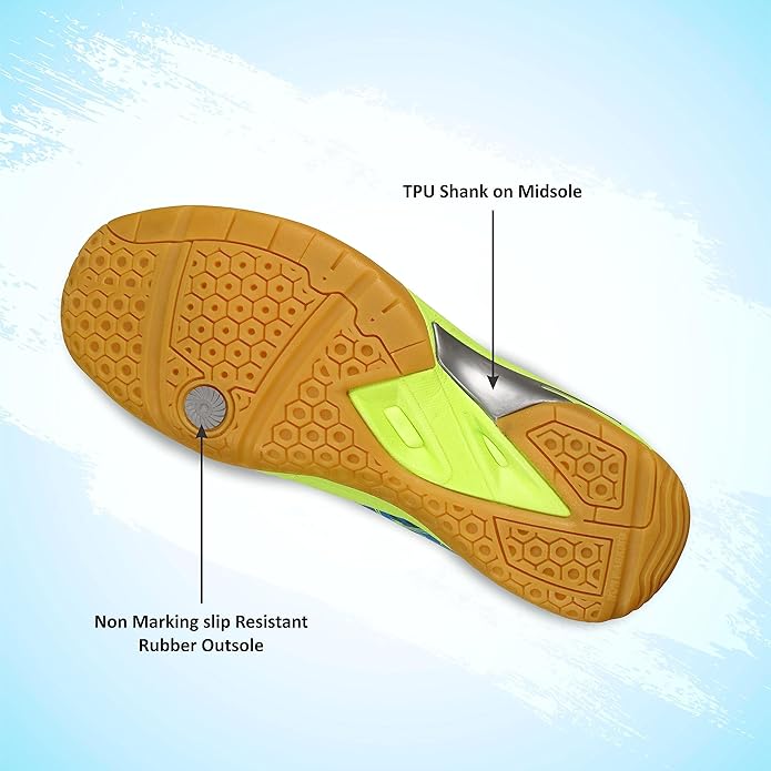 Aivin Breeze Badminton Shoes for Men/Sports and Athletic Footwear with Upper Synthetic/Comfortable Badminton Shoes