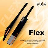 STAG GLOBAL Full-Size Plastic Flex Cricket Bat | Lightweight, Durable & Easy-to-Handle for Tennis Ball Cricket