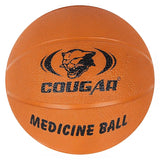 COUGAR High Grip Rubber Moulded Medicine Ball Without Handle for Crossfit, Exercise & Fitness, Strength & Conditioning Exercises 
